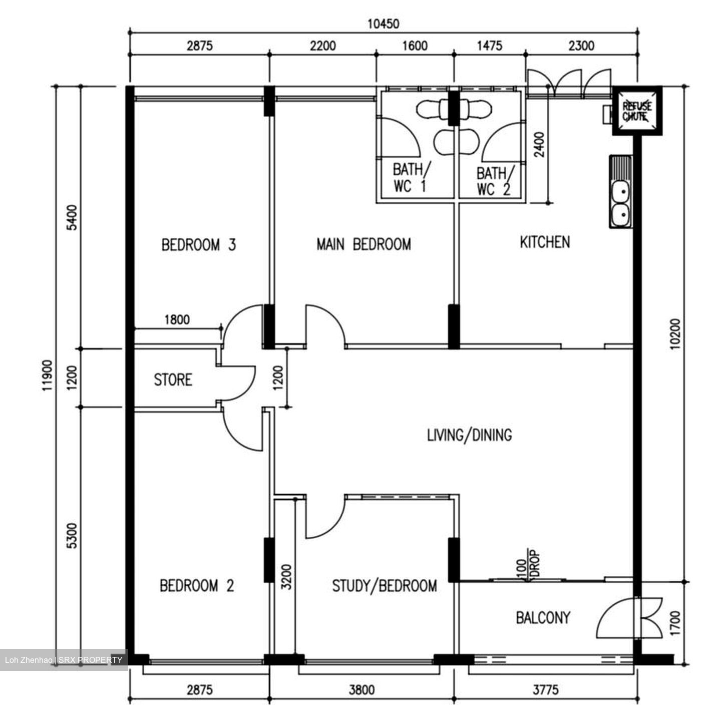 Blk 405 Fajar Road (Bukit Panjang), HDB 5 Rooms #566377741